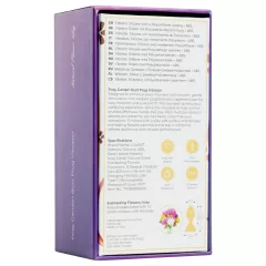 LOVISS Flower - remote‑controlled anal vibrator (purple)