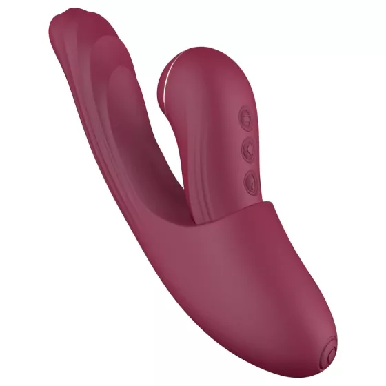 Vibeconnect - 2in1 G-Spot & Clitoris Vibrator (Red)