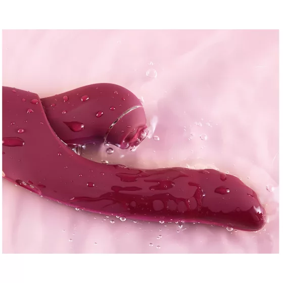 Vibeconnect - 2in1 G-Spot & Clitoris Vibrator (Red)