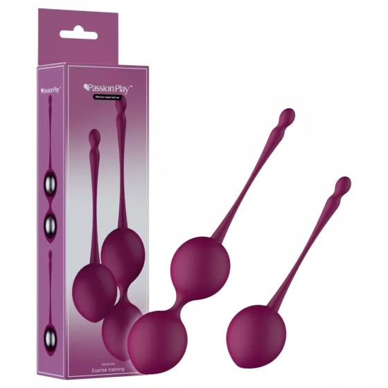 Passion Play - Geisha Ball Set (Burgundy)