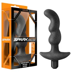 Blush Spark - Waterproof Anal Vibrator (Black)