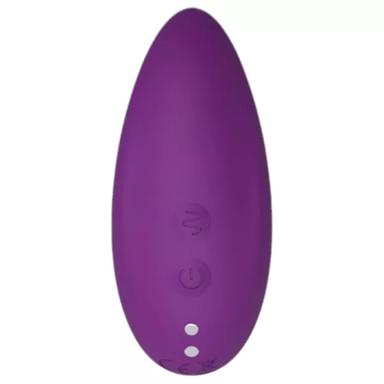 Vibeconnect - rechargeable, waterproof clitoral vibrator (purple)