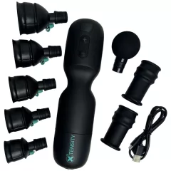 Xtensity 1 - vacuum, pulsating masturbator (black)