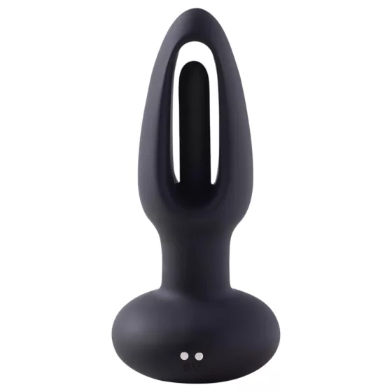 Honey Play Box Snuggy - Tongue-Style Anal Vibrator (Black)