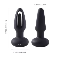 Honey Play Box Snuggy - Tongue-Style Anal Vibrator (Black)