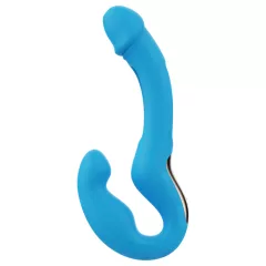   Honey Play Box Harmony Duo - Smart Strap-On Tongue Vibrator (Blue)