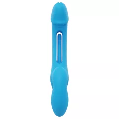   Honey Play Box Harmony Duo - Smart Strap-On Tongue Vibrator (Blue)