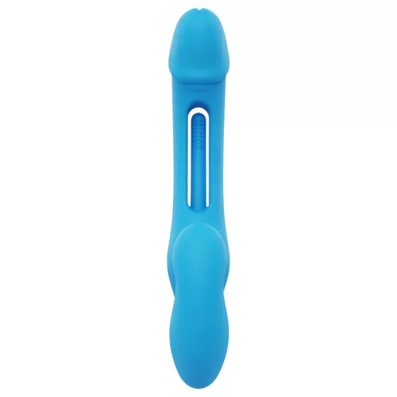 Honey Play Box Harmony Duo - Smart Strap-On Tongue Vibrator (Blue)