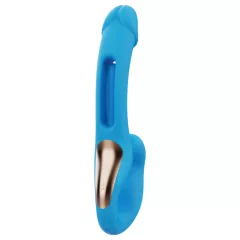   Honey Play Box Harmony Duo - Smart Strap-On Tongue Vibrator (Blue)