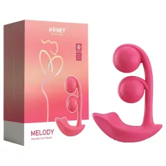 Honey Play Box Melody - Smart Beaded 2-in-1 Vibrator (Red)