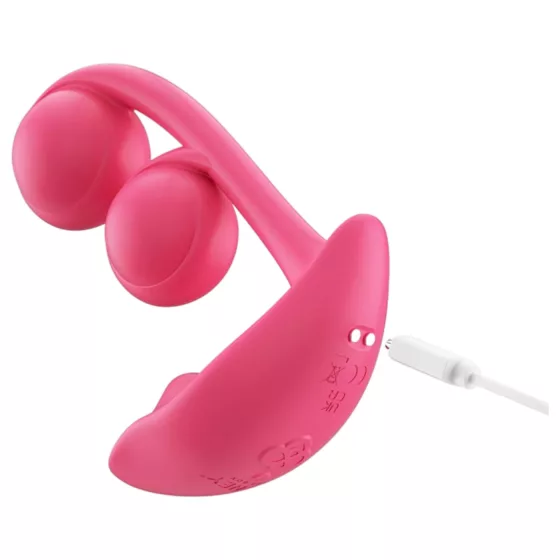 Honey Play Box Melody - Smart Beaded 2-in-1 Vibrator (Red)