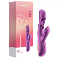   Honey Play Box Gem - Smart Beaded G-Spot & Clitoral Vibrator (Purple)