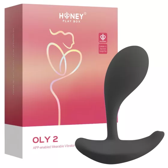 Honey Play Box Oly 2 - Smart G-Spot & Clitoral Stimulator (Black)