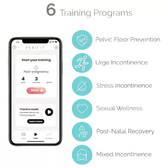 Perifit - Smart Rechargeable Kegel Ball (Pink)