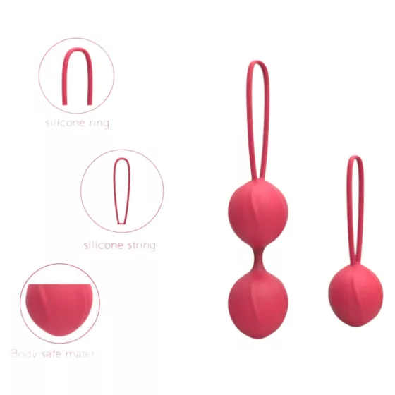 Cotoxo Cherry - 2-piece Kegel Ball Set (Red) 