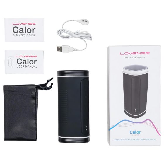 LOVENSE Calor - Smart Heating Masturbator (Black)