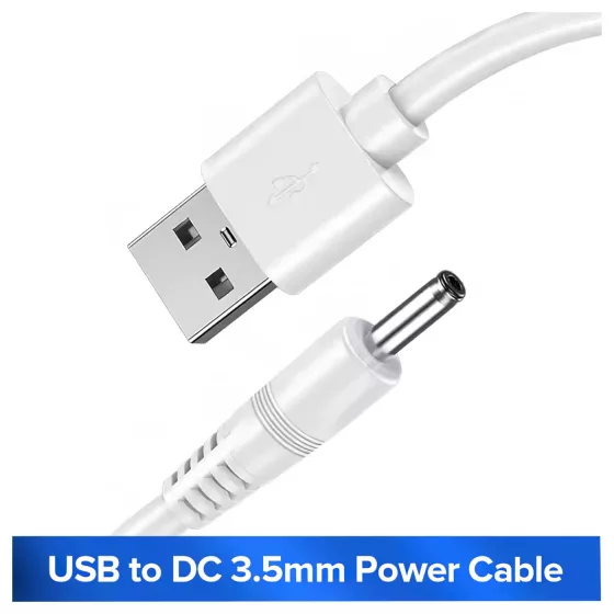 LELO USB Charger 5V - Charging Cable (White)