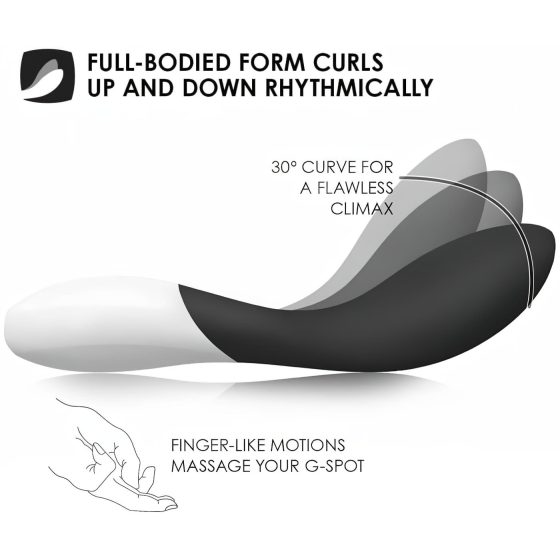 LELO Mona Wave - Waterproof G-Spot Vibrator (Black)
