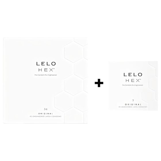 LELO Hex Original - Luxury Condom Pack (39 Count)
