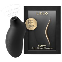 LELO Sona - Sonic Pulse Clitoral Stimulator (Black)