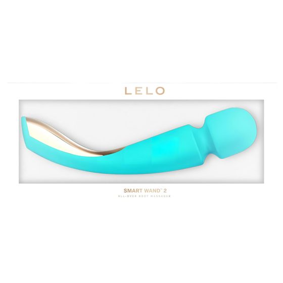 LELO Smart Wand 2 - Large Rechargeable Massager Vibrator (Turquoise)
