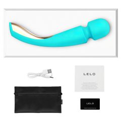   LELO Smart Wand 2 - Large Rechargeable Massager Vibrator (Turquoise)