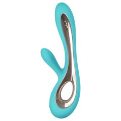   LELO Soraya 2 - Turquoise Waterproof Vibrator with Clitoral Arm
