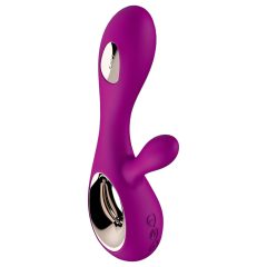   LELO Soraya Wave - Rechargeable, Vibrating Massager with Stimulating Arm (Purple)
