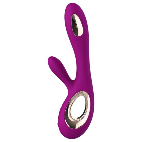 LELO Soraya Wave - Rechargeable, Vibrating Massager with Stimulating Arm (Purple)