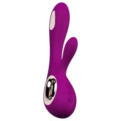   LELO Soraya Wave - Rechargeable, Vibrating Massager with Stimulating Arm (Purple)