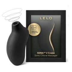 LELO Sona 2 Cruise - Sonic Wave Clitoral Stimulator (Black)