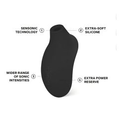 LELO Sona 2 Cruise - Sonic Wave Clitoral Stimulator (Black)