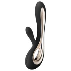   LELO Soraya 2 - Rechargeable, Waterproof Dual-Action Vibrator (Black)