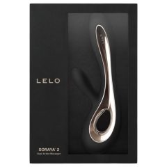   LELO Soraya 2 - Rechargeable, Waterproof Dual-Action Vibrator (Black)