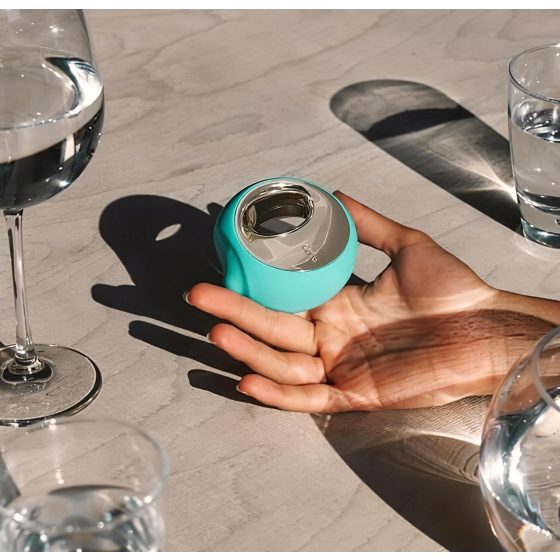 LELO Ora 3 - Oral Pleasure Simulator & Clitoral Vibrator (Turquoise)