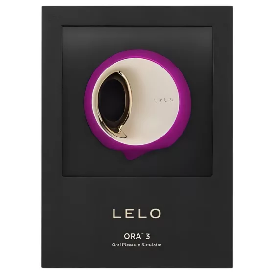 LELO Ora 3 - Oral Pleasure Simulator & Clit Vibrator (Purple)