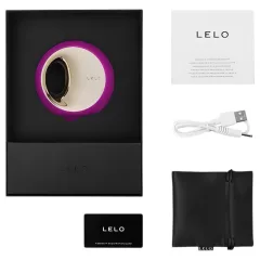   LELO Ora 3 - Oral Pleasure Simulator & Clit Vibrator (Purple)