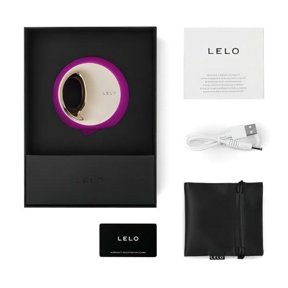 LELO Ora 3 - Oral Pleasure Simulator & Clit Vibrator (Purple)
