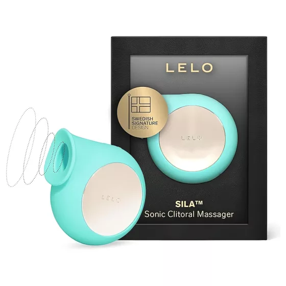 LELO Sila - Turquoise Waterproof Sonic Wave Clitoral Vibrator