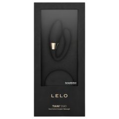 LELO Tiani Duo - Silicone Couple's Vibrator (Black)