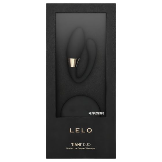 LELO Tiani Duo - Silicone Couple's Vibrator (Black)