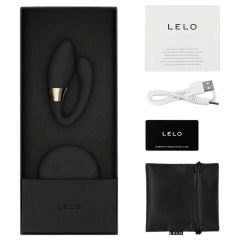LELO Tiani Duo - Silicone Couple's Vibrator (Black)