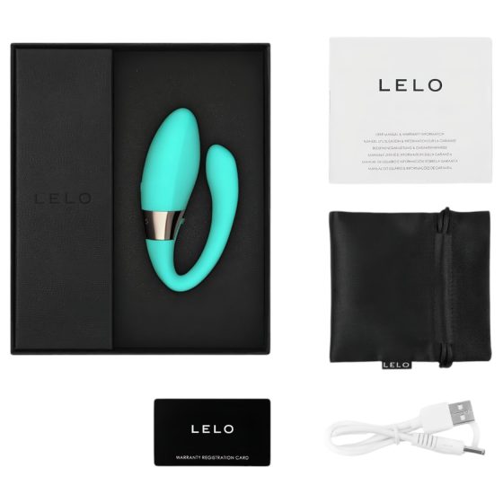 LELO Tiani Harmony - Rechargeable Smart Couples Vibrator (Turquoise)
