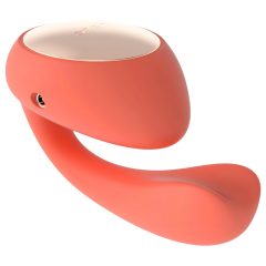   LELO Ida Wave - Smart, Rechargeable Vibrating-Rotating Vibrator (Coral)