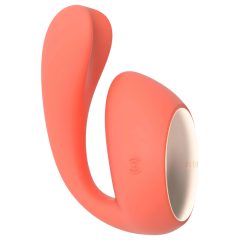  LELO Ida Wave - Smart, Rechargeable Vibrating-Rotating Vibrator (Coral)