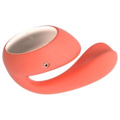   LELO Ida Wave - Smart, Rechargeable Vibrating-Rotating Vibrator (Coral)
