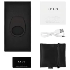LELO Tor 3 - Rechargeable Smart Vibrating Ring (Black)