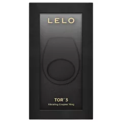 LELO Tor 3 - Rechargeable Smart Vibrating Ring (Black)
