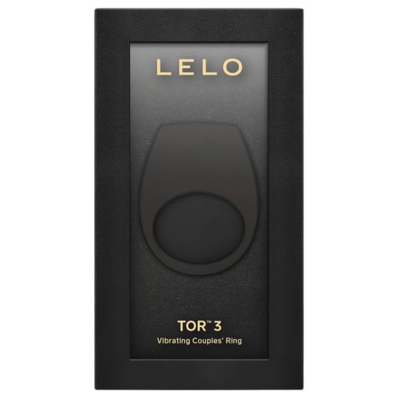 LELO Tor 3 - Rechargeable Smart Vibrating Ring (Black)