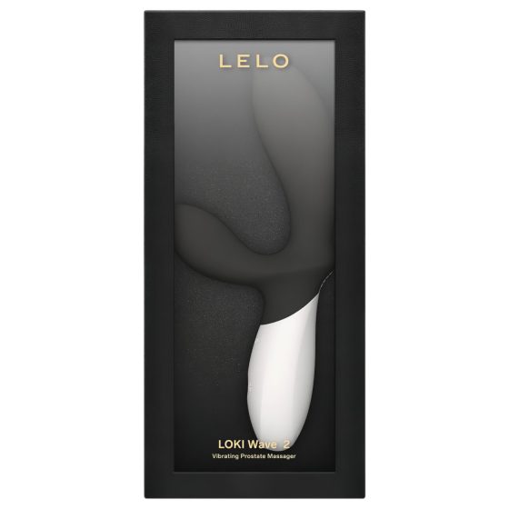 LELO Loki Wave 2 - Rechargeable, Waterproof Prostate Massager (Black)